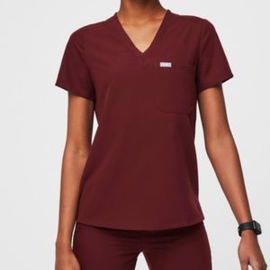 Figs set - Burgundy- size small